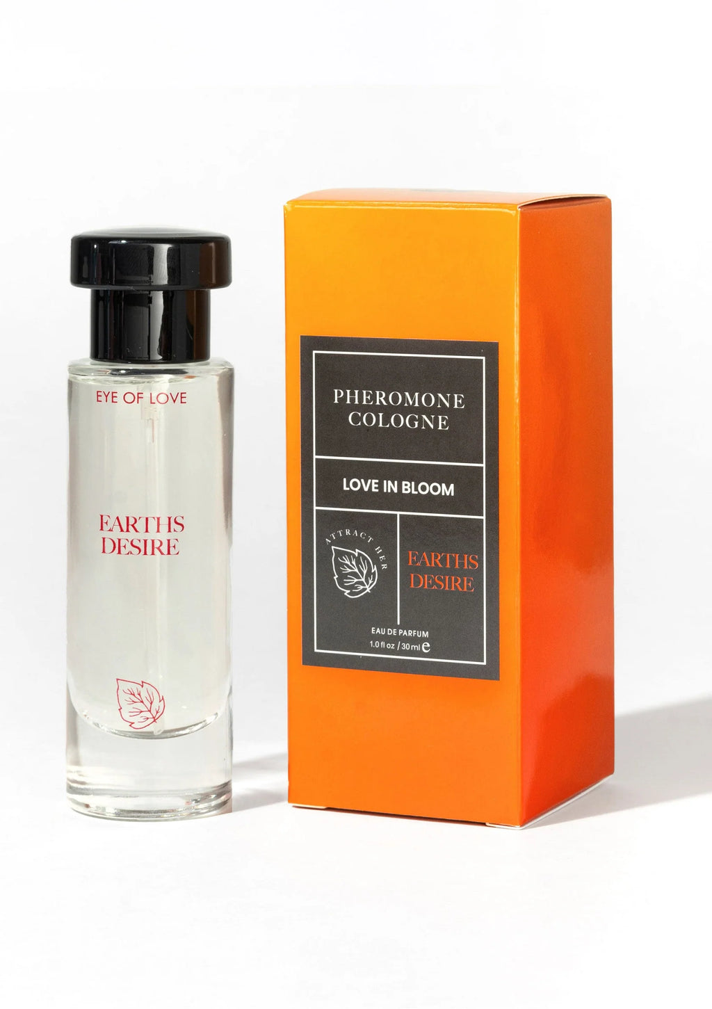 Eye of Love | Bloom – Feromonihajuvesi Attract Her – 10 ml & 30 ml (Earth’s Desire & Blue Ember)