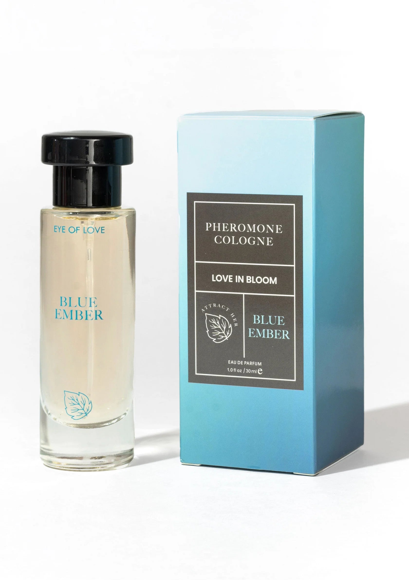 EYE OF LOVE | Bloom Pheromone Cologne Attract Her – Blue Ember – 10 ml / 30 ml