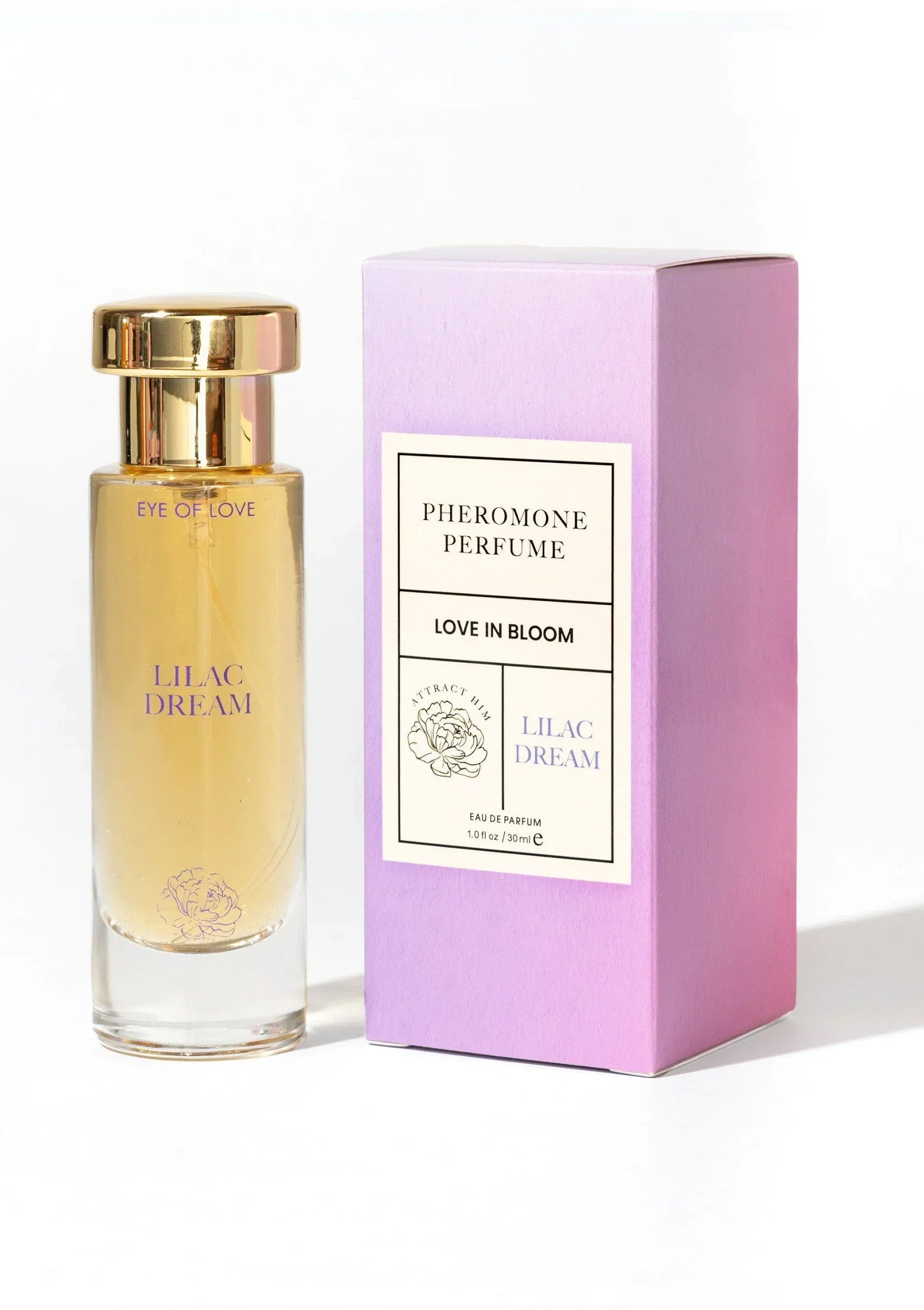 EYE OF LOVE | Bloom Pheromone Perfume Attract Him – Lilac Dream – 10 ml / 30 ml