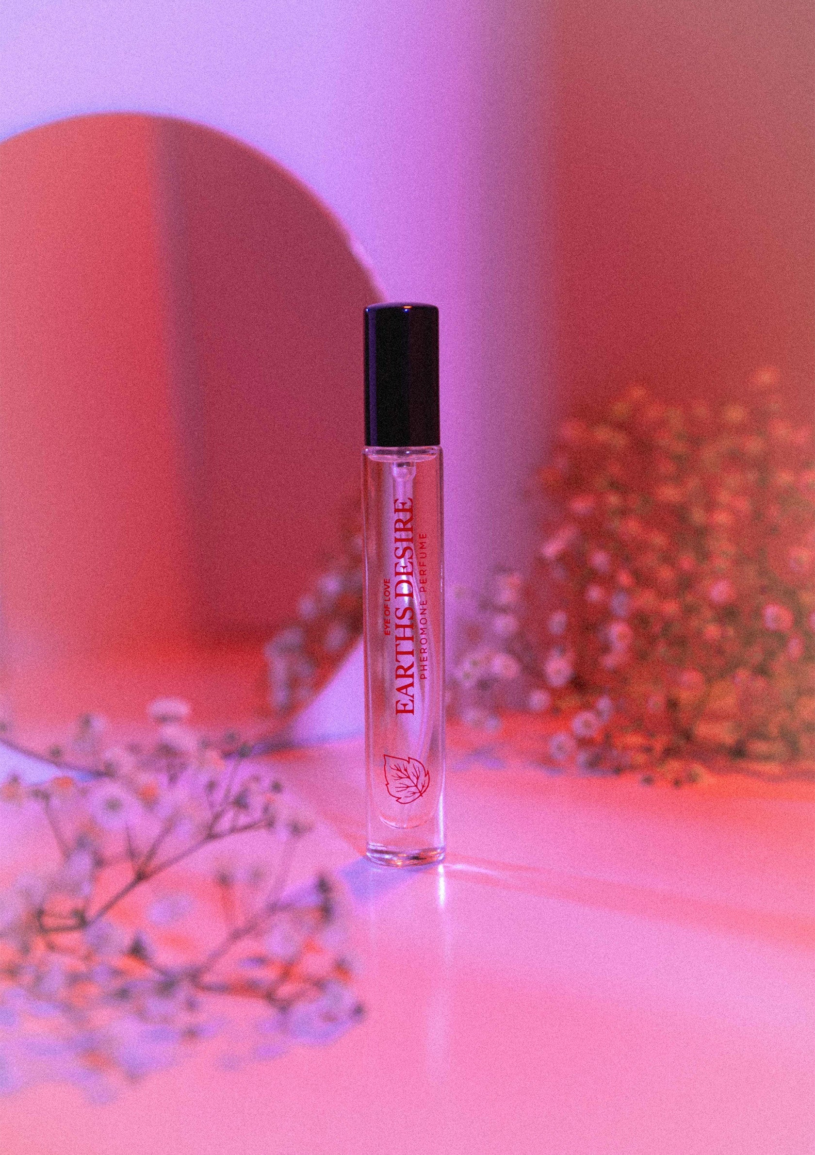 Eye of Love | Bloom – Feromonihajuvesi Attract Her – 10 ml & 30 ml (Earth’s Desire & Blue Ember)
