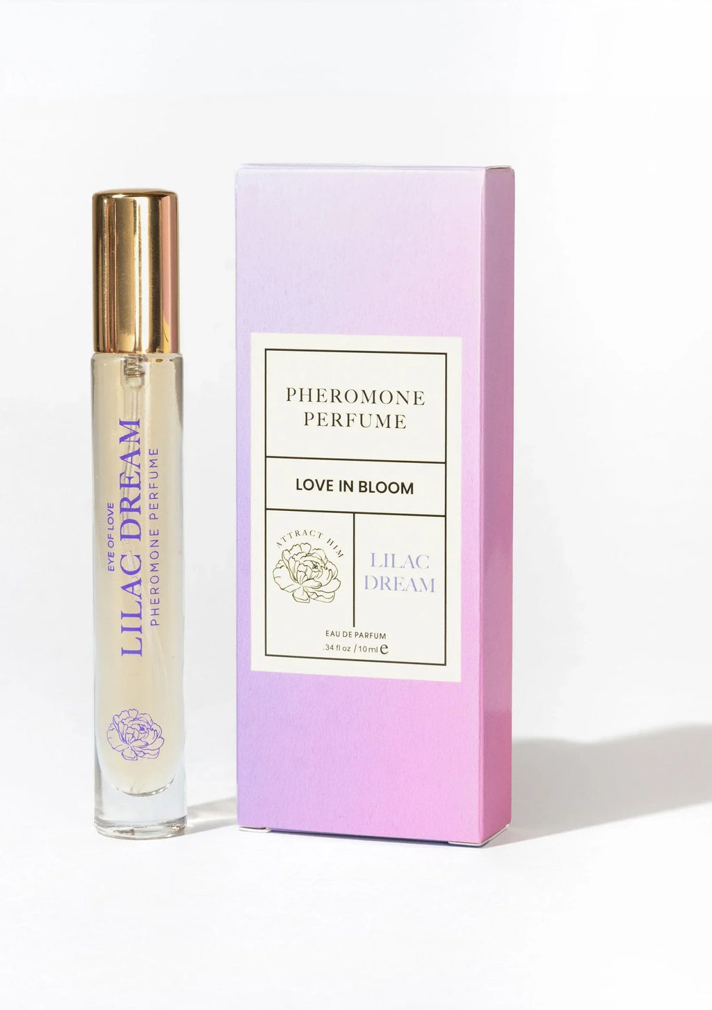 EYE OF LOVE | Bloom Pheromone Perfume Attract Him – Lilac Dream – 10 ml / 30 ml