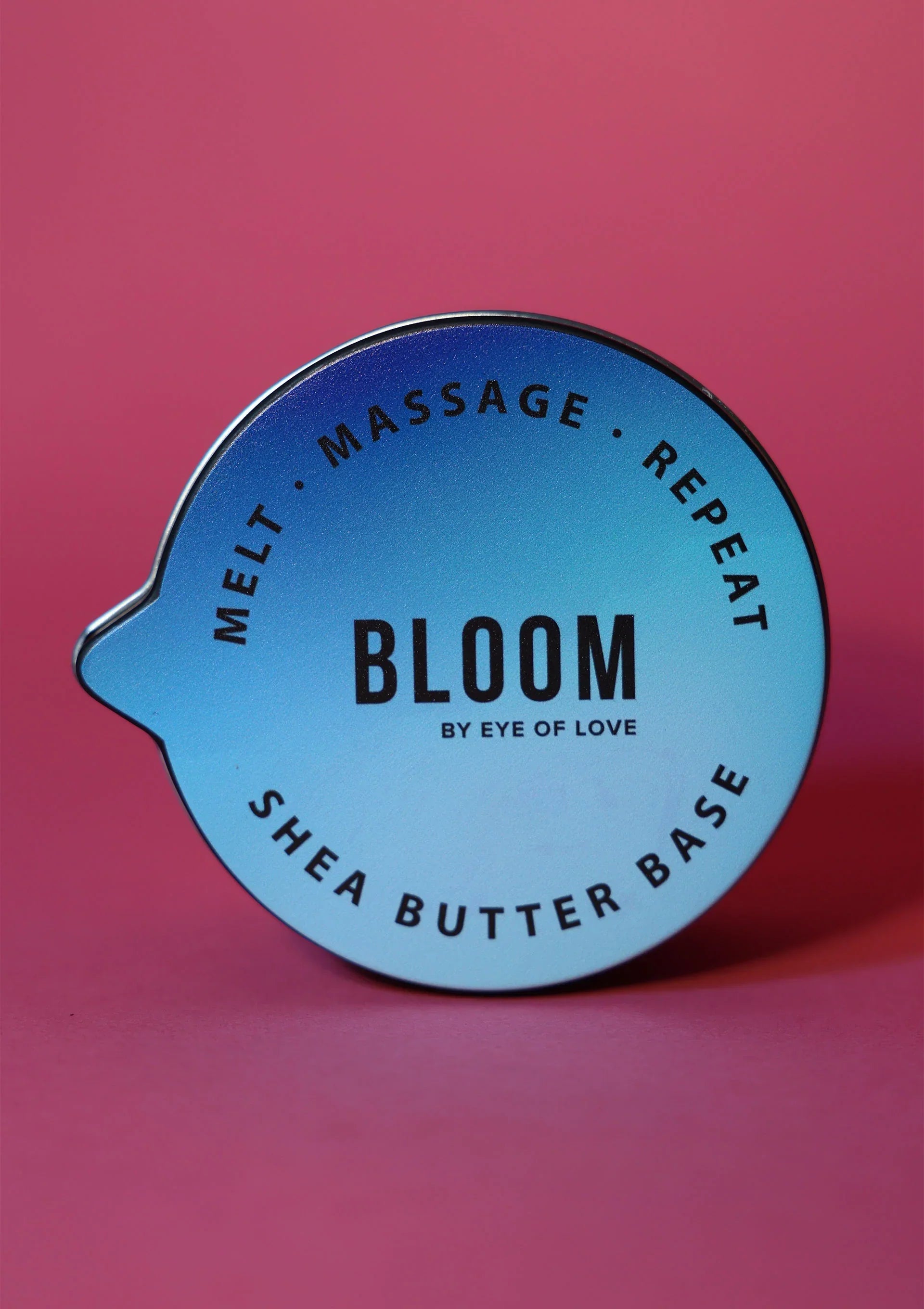 EYE OF LOVE | Bloom Pheromone Massage Candle Attract Her – Blue Ember – 150 ml