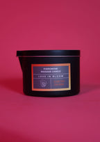 EYE OF LOVE | Bloom – Pheromone Massage Candle Attract Her – Earth's Desire – 150 ml