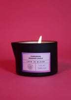 EYE OF LOVE | Bloom – Pheromone Massage Candle Attract Him – Lilac Dream – 150 ml
