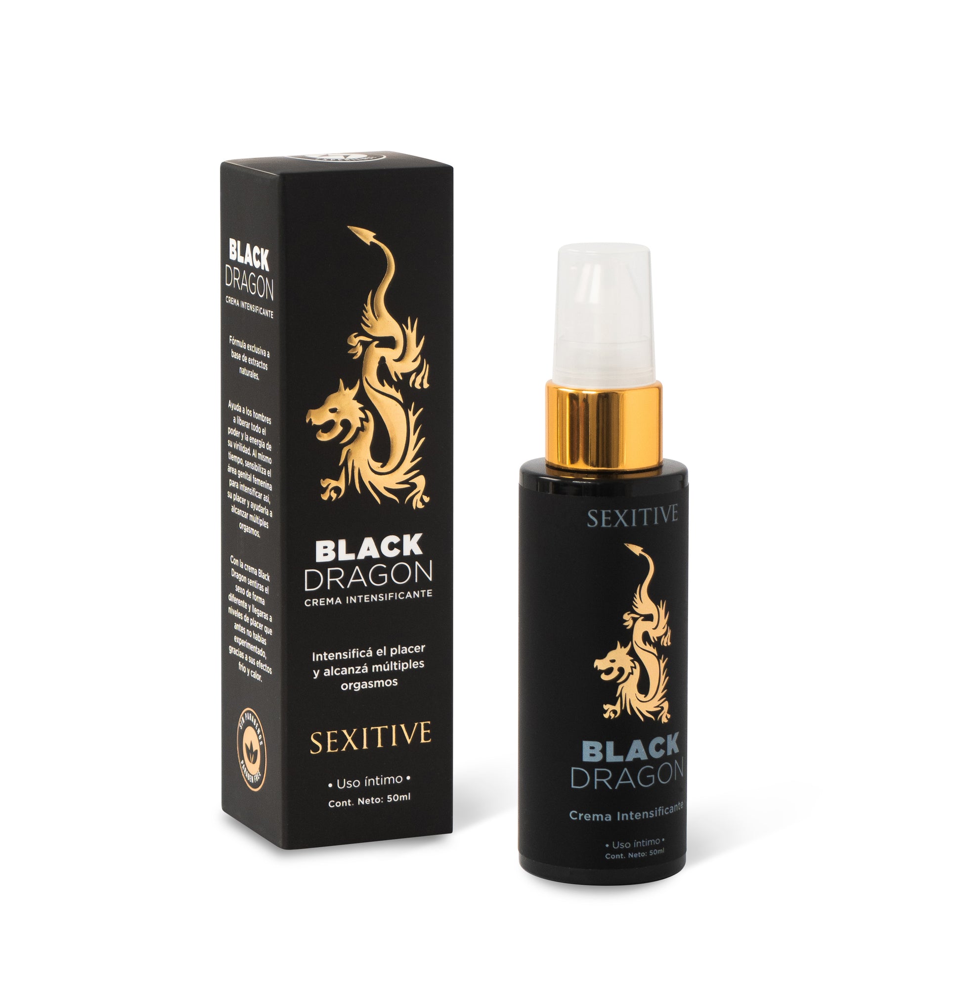 Sexitive Black Dragon intensiivistav kreem – Power Experience (50ml)