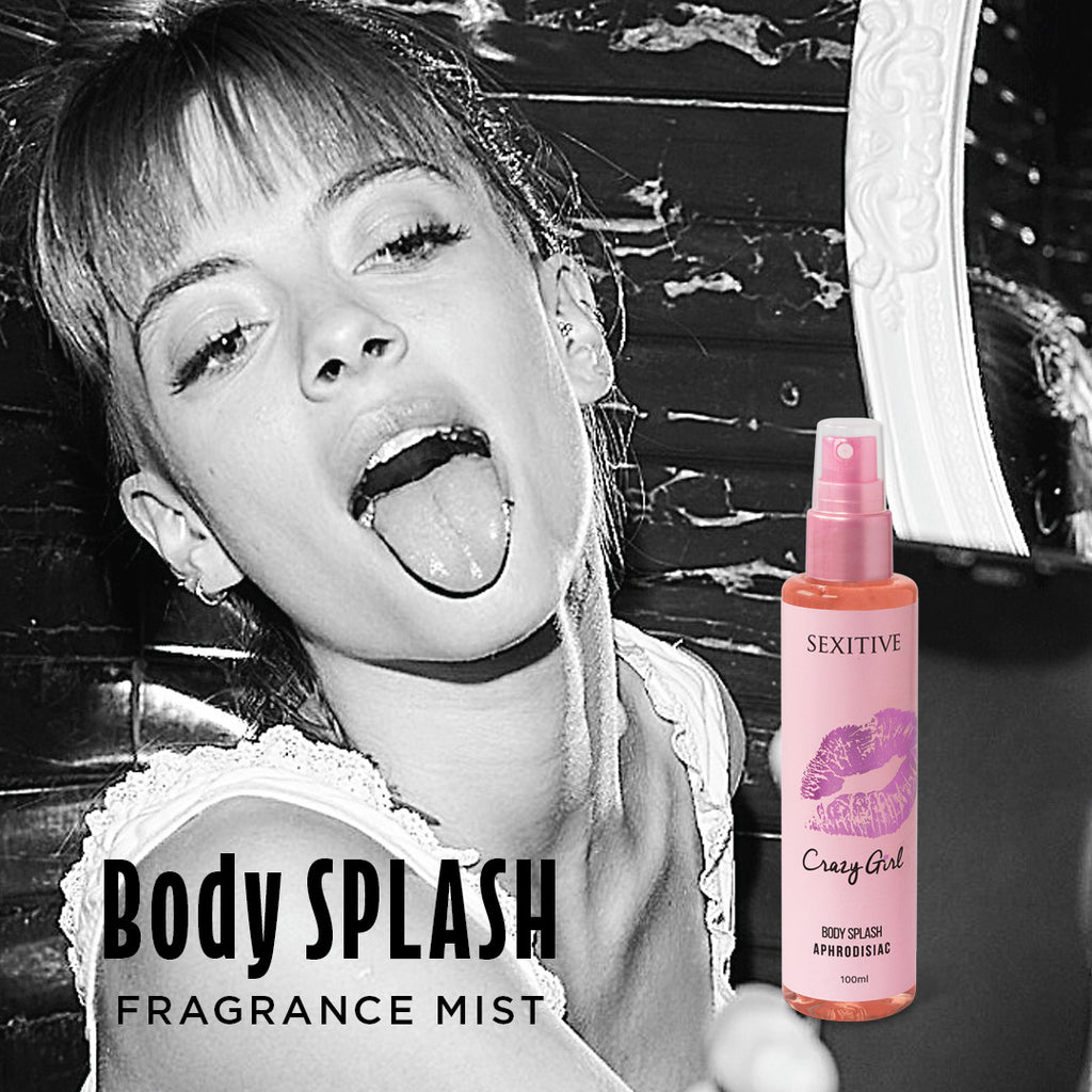 SEXITIVE Body Splash Fragrance Mist – 4 Scents Collection (100 ml)