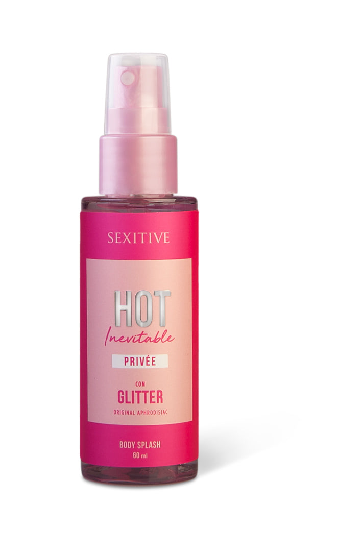 Sexitive Body Splash - sädelev kehahooldussari 60 ml (3 varianti)
