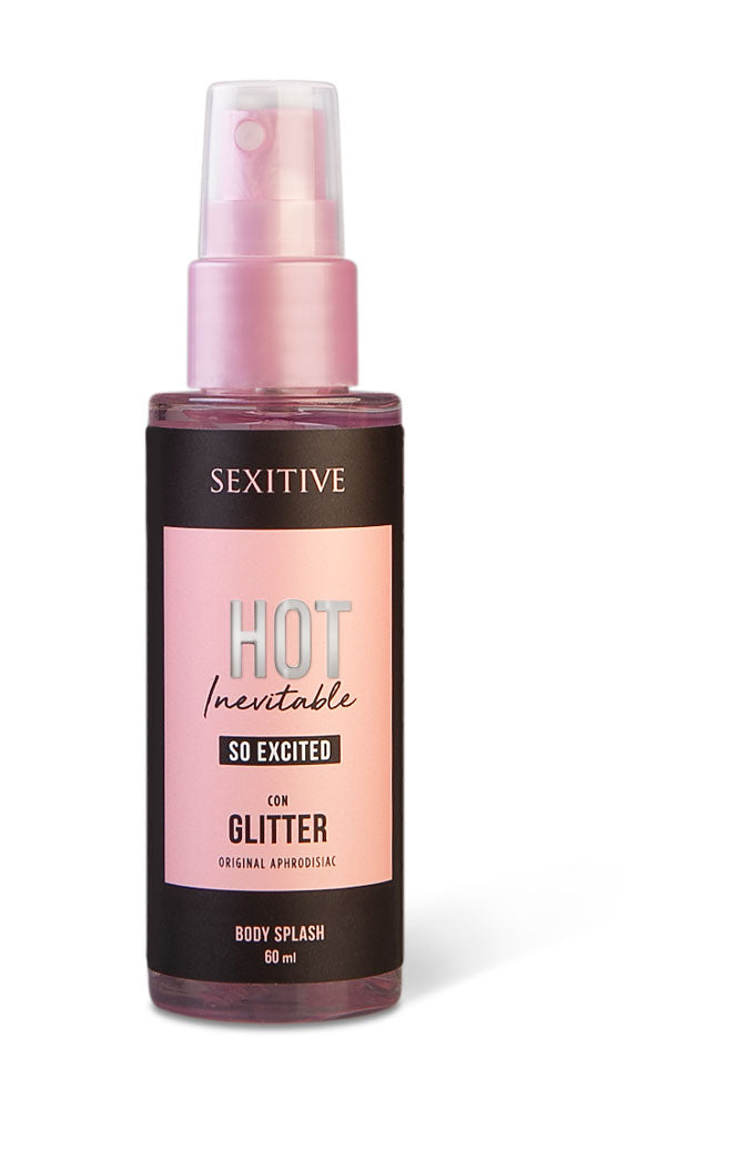 Sexitive Body Splash - sädelev kehahooldussari 60 ml (3 varianti)