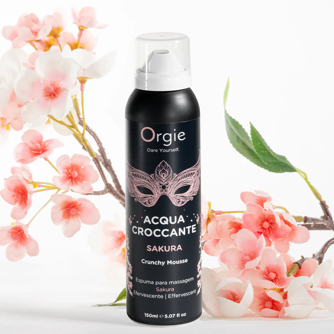 Orgie ACQUA CROCCANTE – Krītošs ķermeņa masāžas putu krēms (4 aromāti)