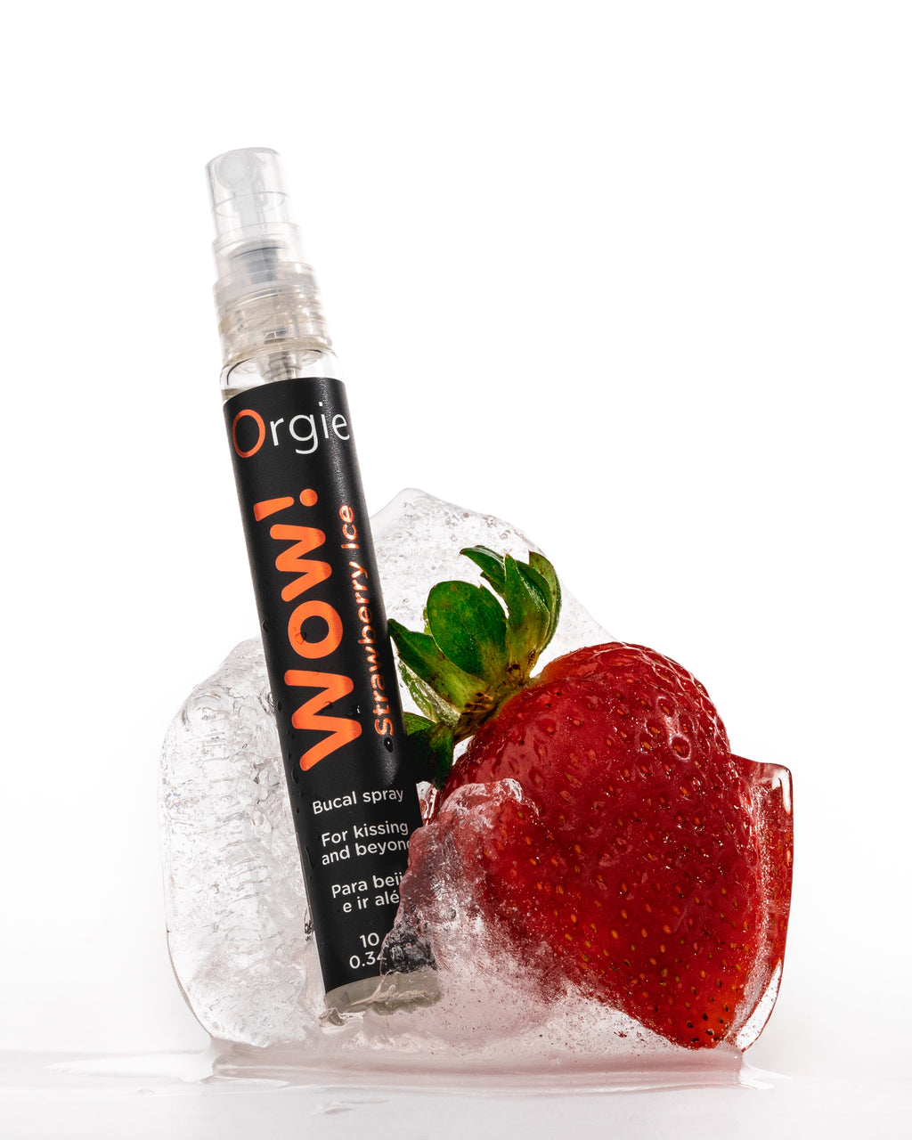 ORGIE | WOW! Bucal Spray - Strawberry Ice – Sweet & Icy Oral Spray – 10 ml