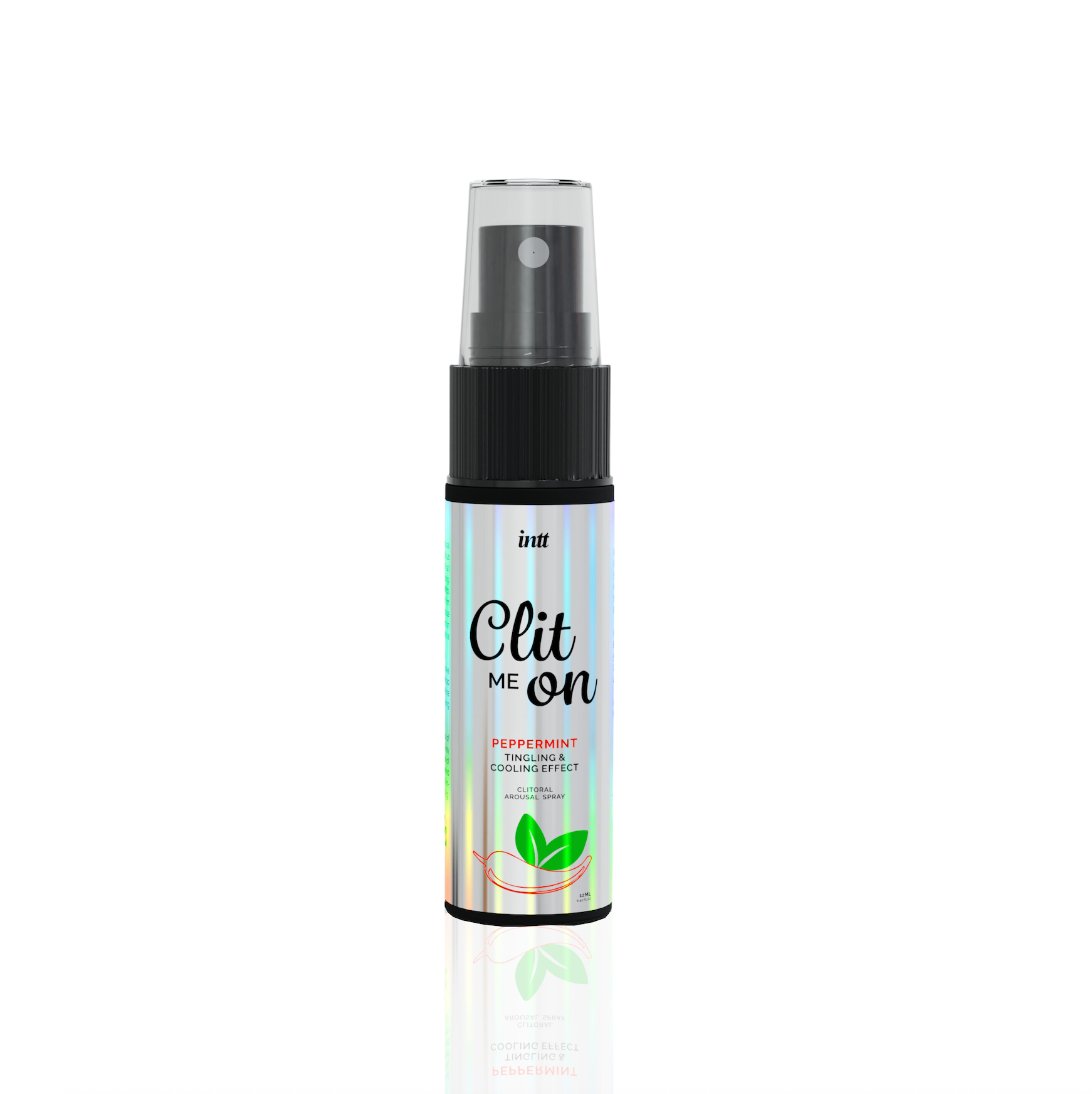INTT | Clit Me On klitoriksen kiihotussuihke – 12 ml (Piparminttu / Punaiset marjat)
