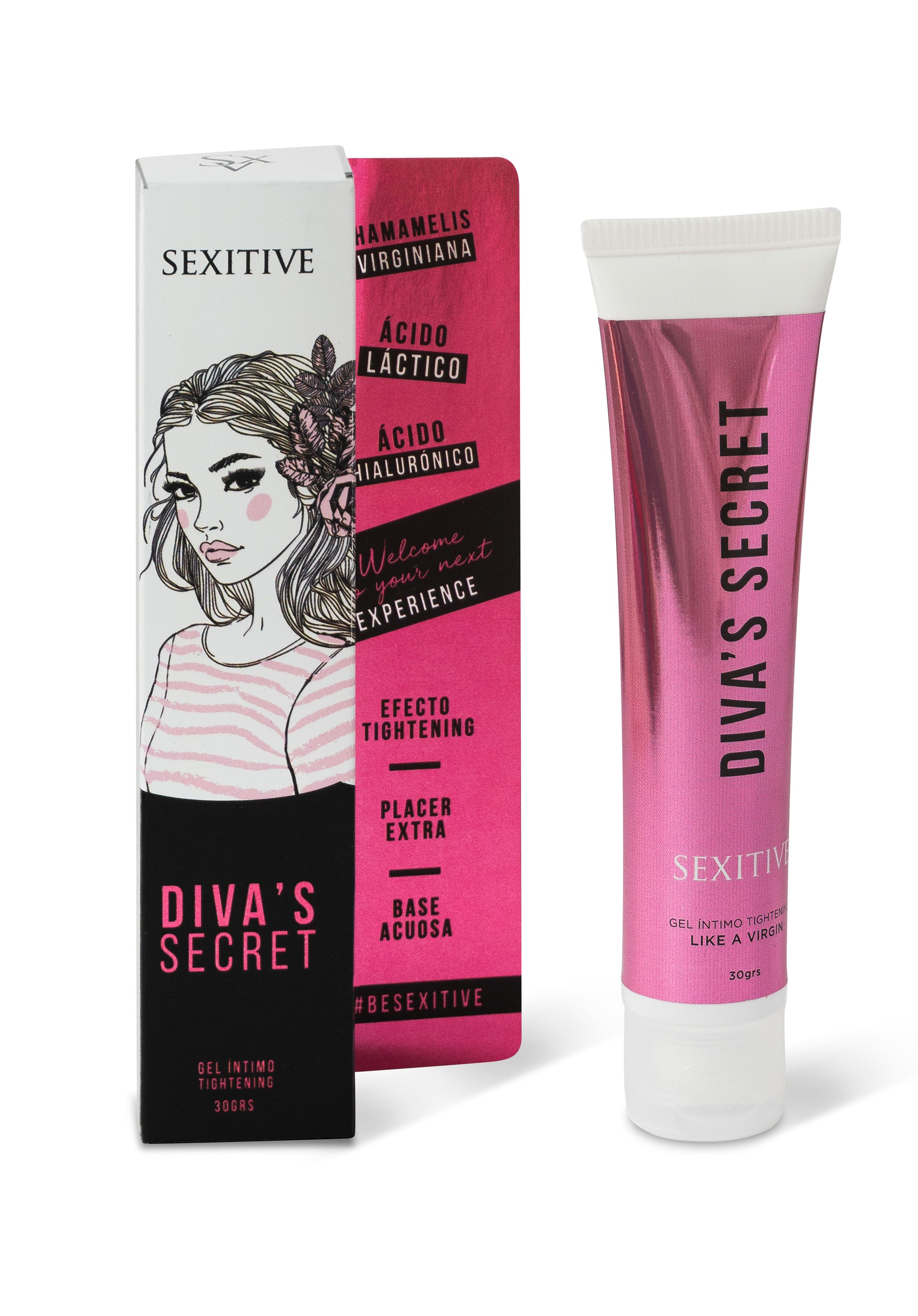 Sexitive DIVA’S SECRET Intiimgeel – 2 Varianti (30 g)
