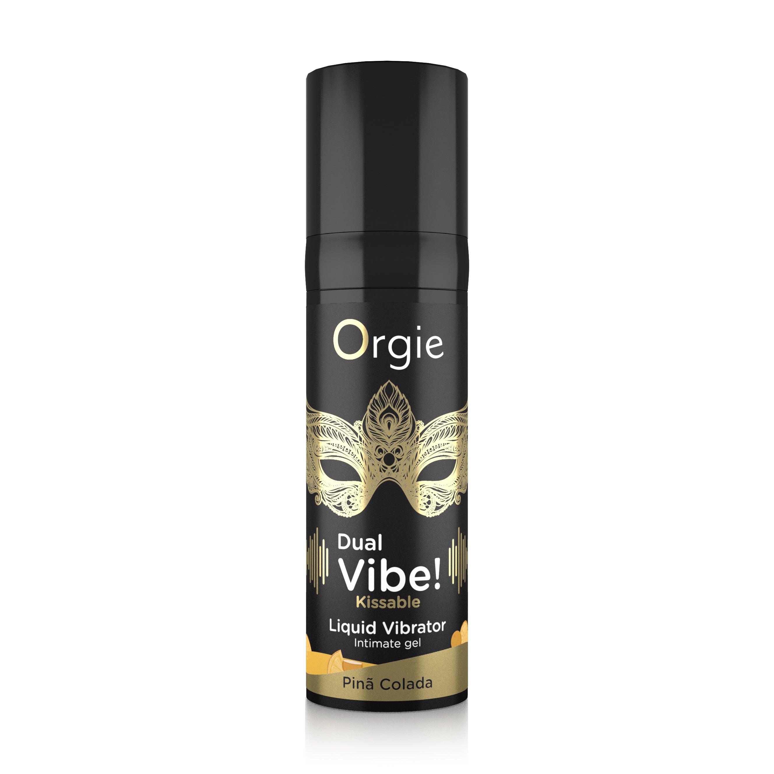 ORGIE | Dual Vibe! Piña Colada Kissable Vibrator Gel – Level 4