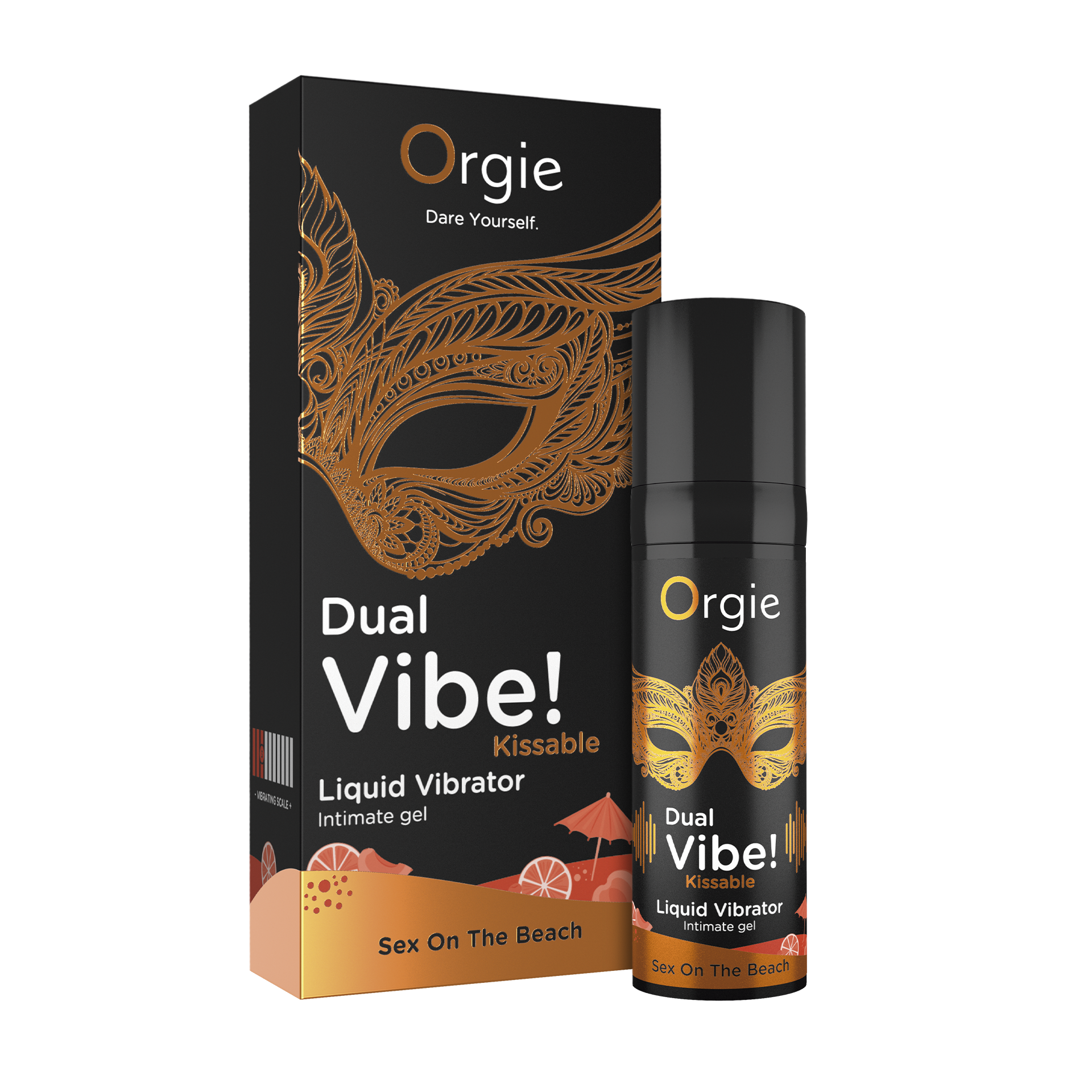 ORGIE | Dual Vibe! Sex On The Beach Kissable Vibrator Gel – Level 3