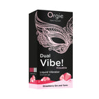 ORGIE | Dual Vibe! Gin & Tonic Strawberry Kissable Vibrator Gel – Level 6