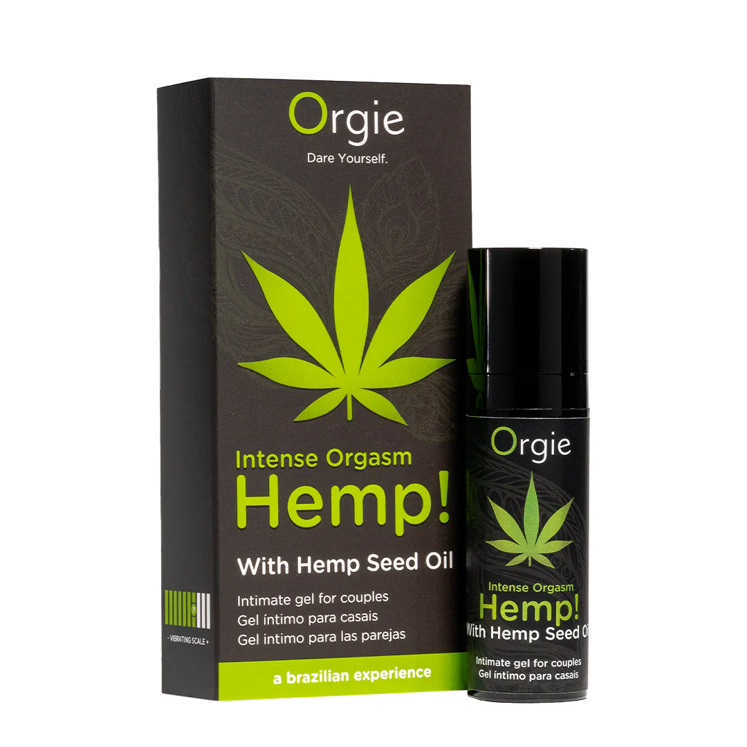 ORGIE | Hemp! Intense Orgasm – Arousal Intimate Gel with Hemp Seed Oil 15 ml