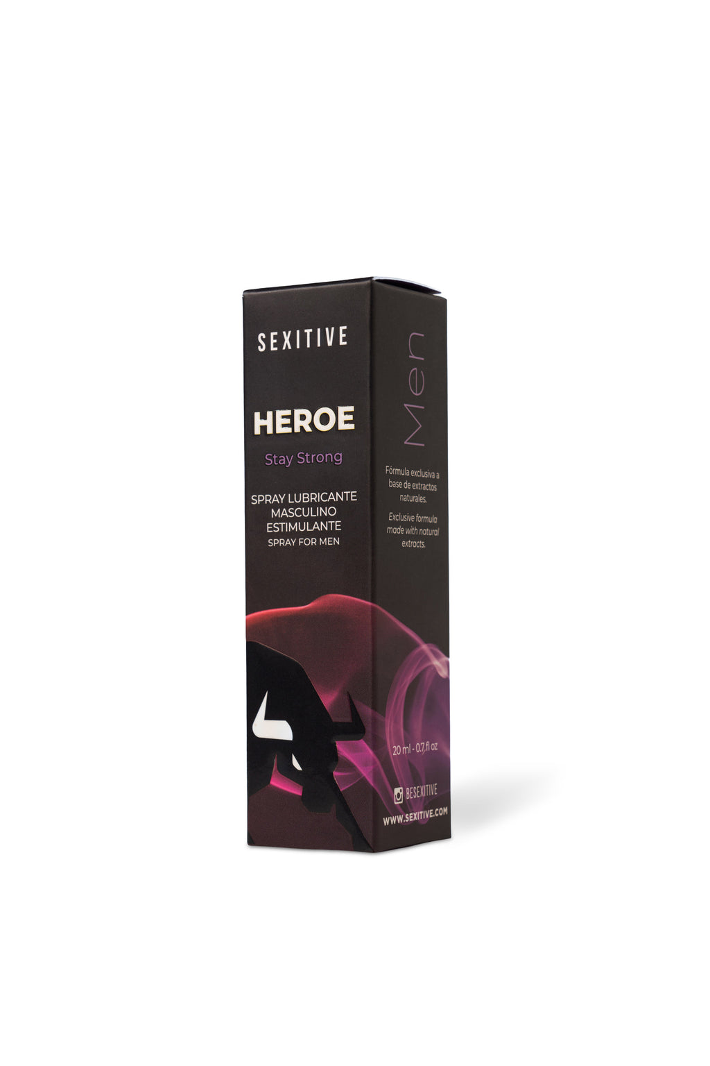 SEXITIVE | HEROE Stay Strong – Stimulating Male Spray – 20 ml