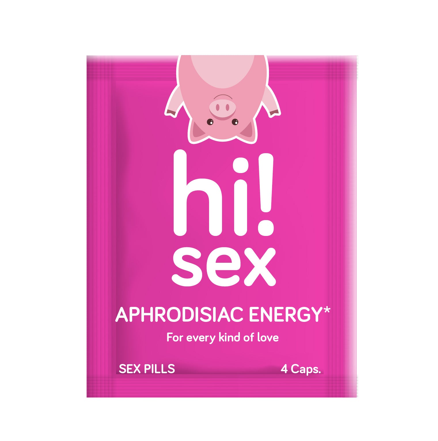 SEXITIVE | Hi!Sex – Natural Aphrodisiac Energy Supplement – 4 or 60 Capsules