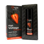 ORGIE | High Voltage Strawberry — skūpstāms šķidrais vibratora gels
