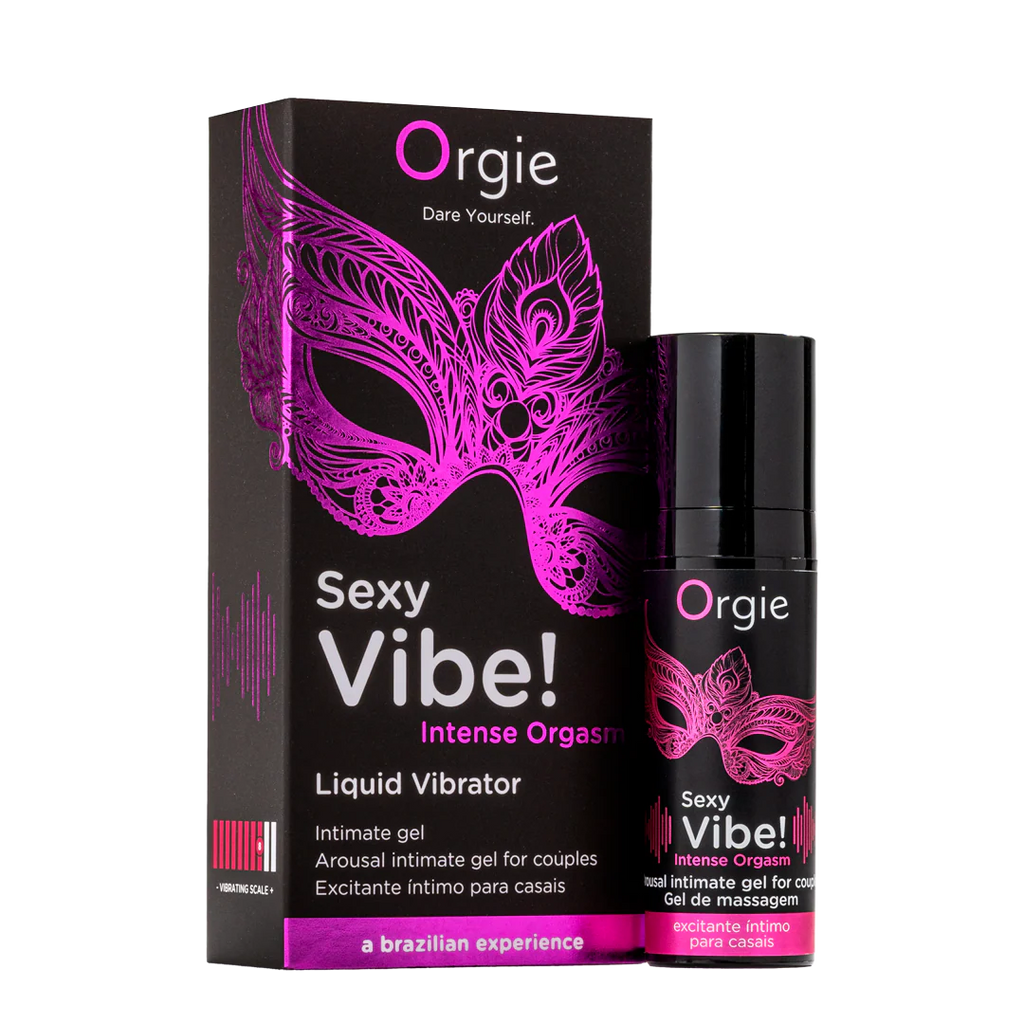ORGIE | Sexy Vibe! Stimuleeriv intiimgeel – 4 varianti (Classic / Hot Maasikas / Intense Orgasm / High Voltage)