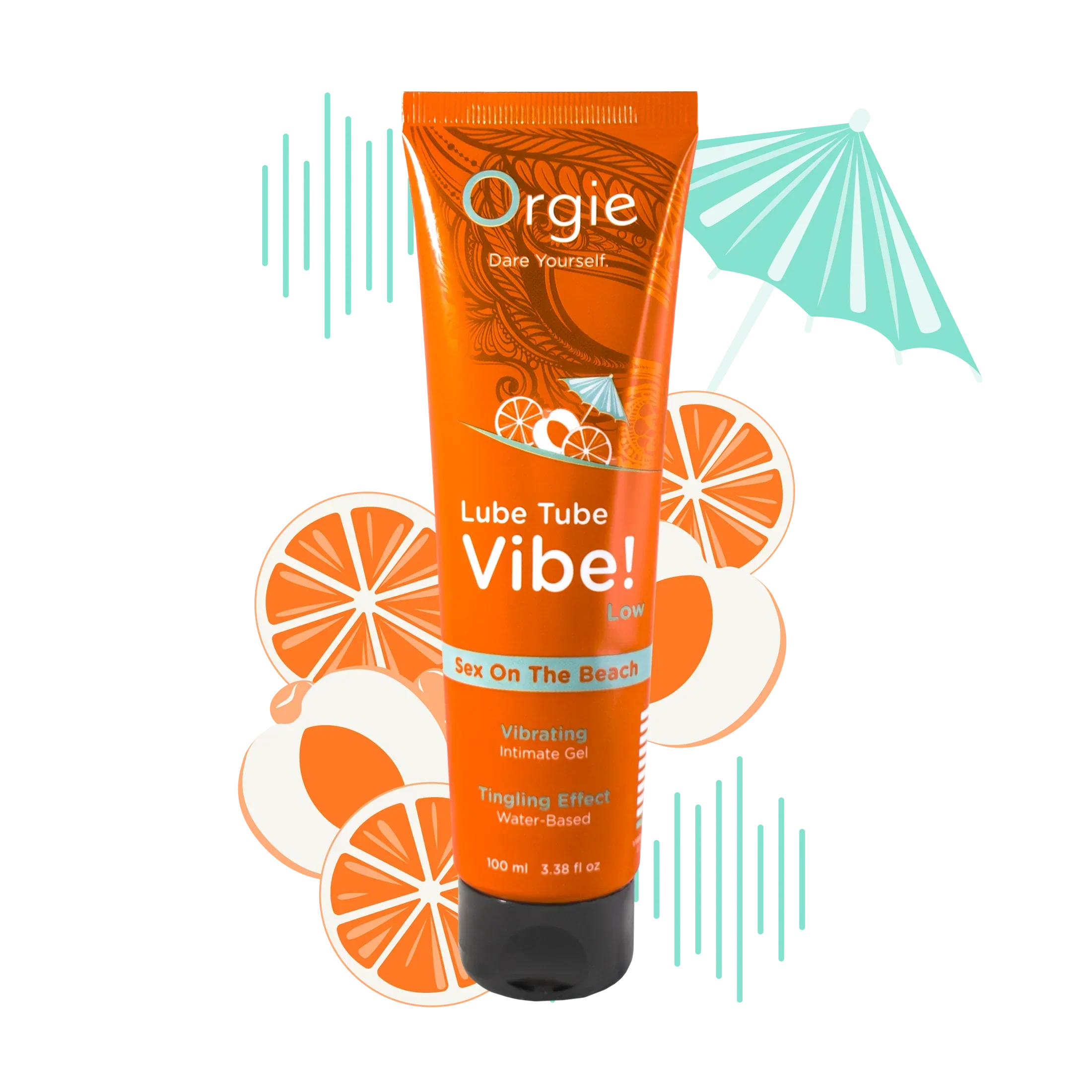 ORGIE | Lube Tube Vibe! Sex On The Beach – Kissable Vibrating Gel – Level 1