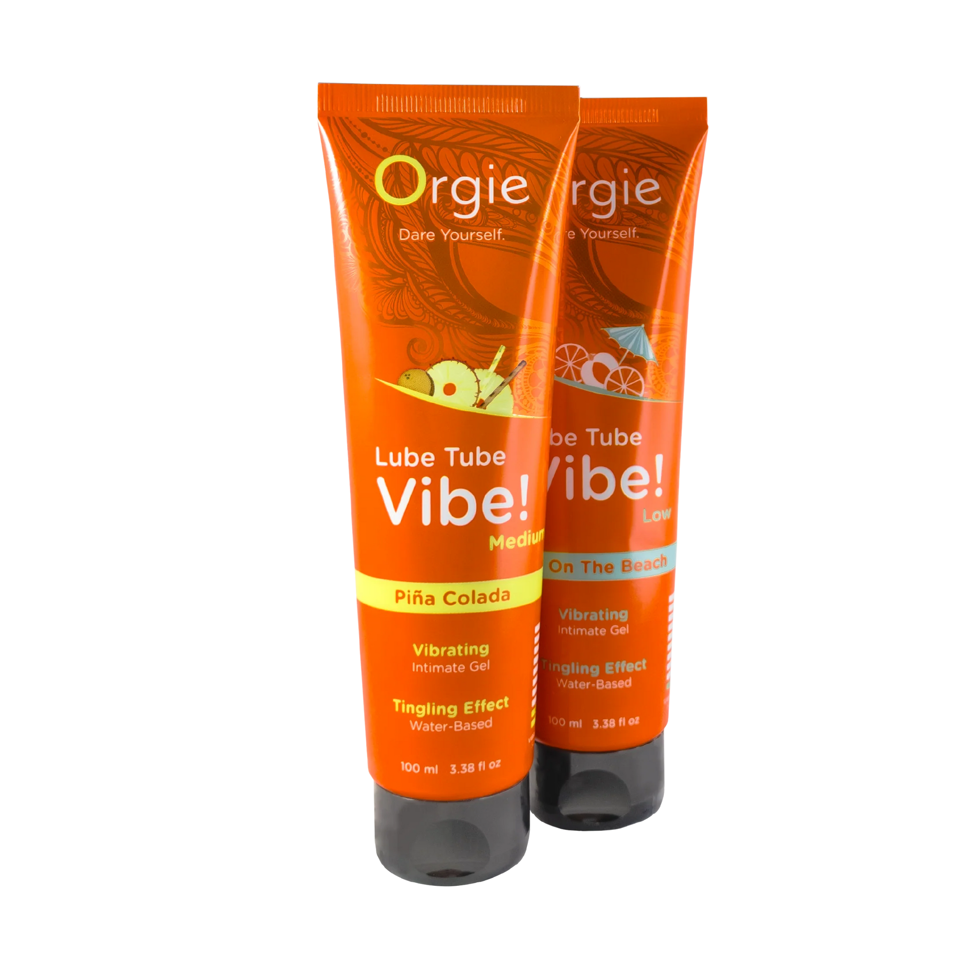 Orgie LUBE TUBE VIBE! – Suudeldavad veepõhised vibreeriva efektiga intiimgeelid