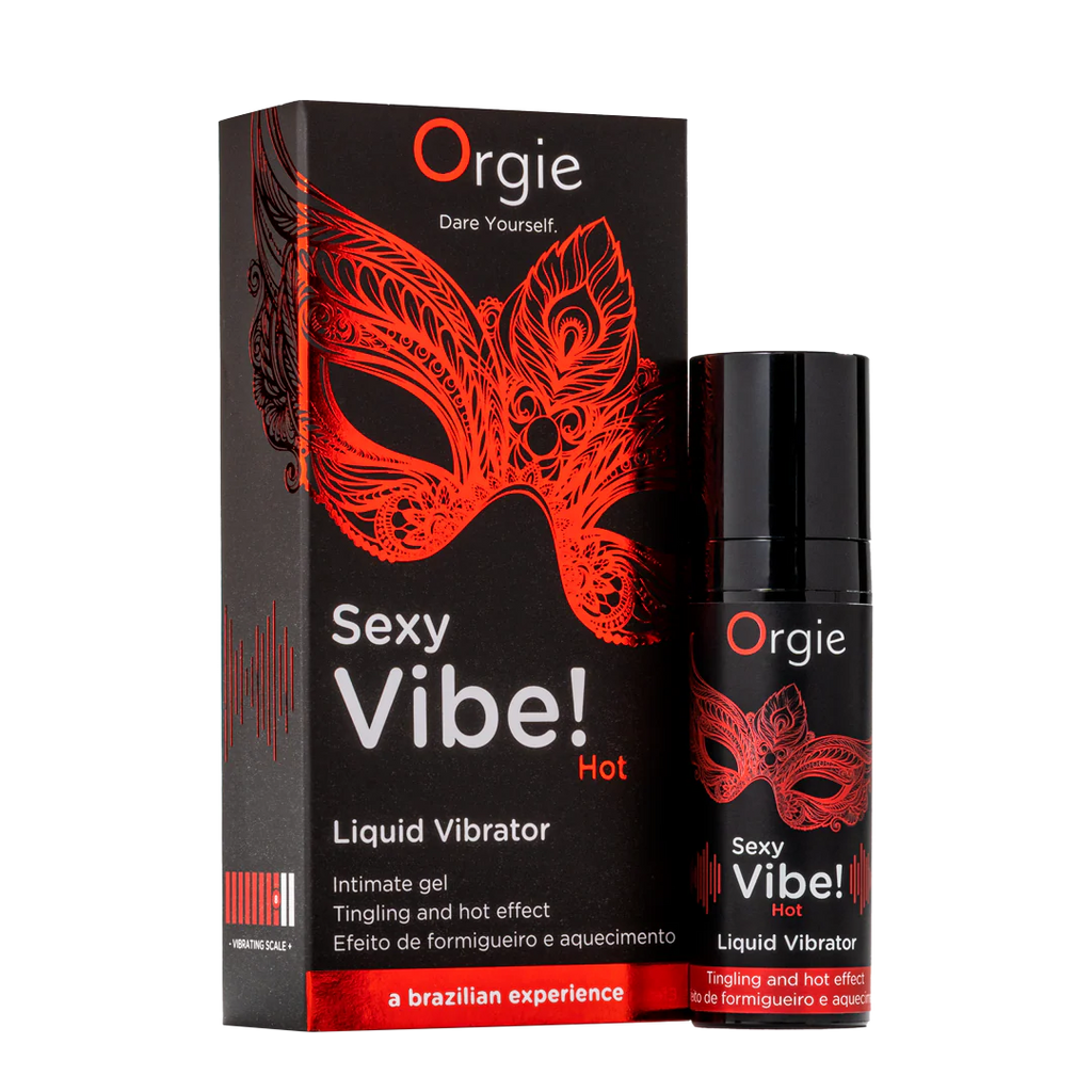 ORGIE | Sexy Vibe! Stimuleeriv intiimgeel – 4 varianti (Classic / Hot Maasikas / Intense Orgasm / High Voltage)