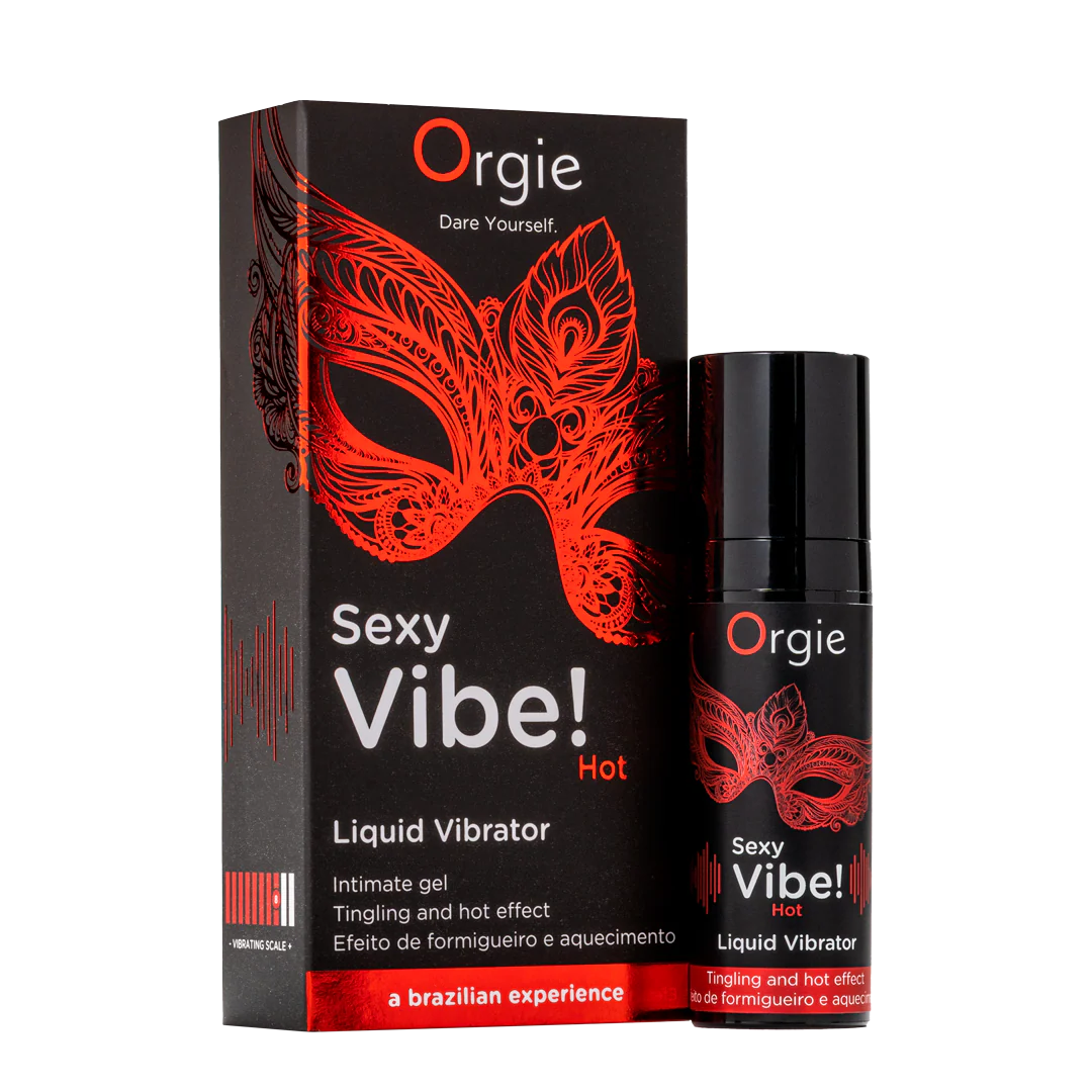 ORGIE | Sexy Vibe! Stimuloiva intiimigeeli – 4 versiota (Classic / Hot Mansikka / Intense Orgasm / High Voltage)