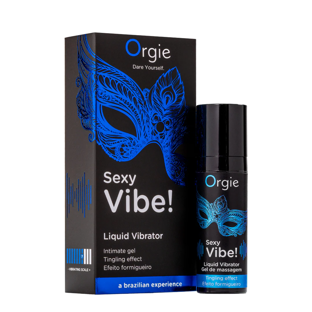 ORGIE | Sexy Vibe! Stimuleeriv intiimgeel – 4 varianti (Classic / Hot Maasikas / Intense Orgasm / High Voltage)