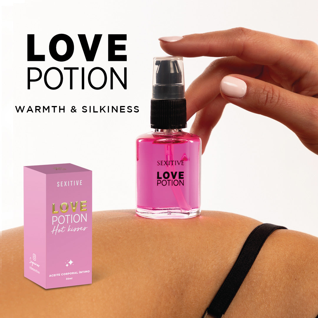 SEXITIVE | Love Potion – Edible Warming Oil – 4 Flavors – 30 ml