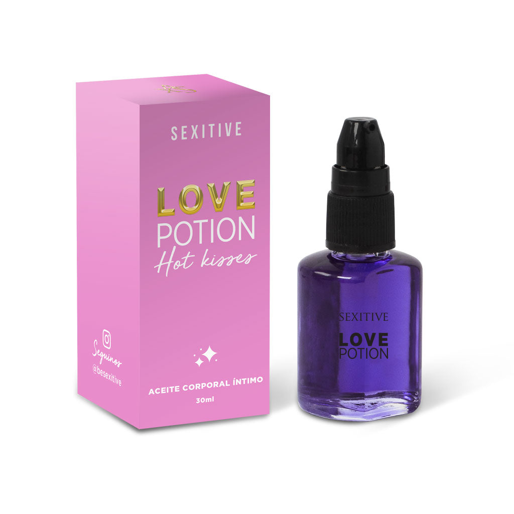 Sexitive Love Potion söödav õli - 4 erinevat maitset (30 ml)