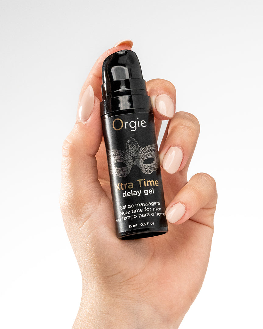 Orgie Xtra Time Delay – nauding ja kontroll sinu kätes