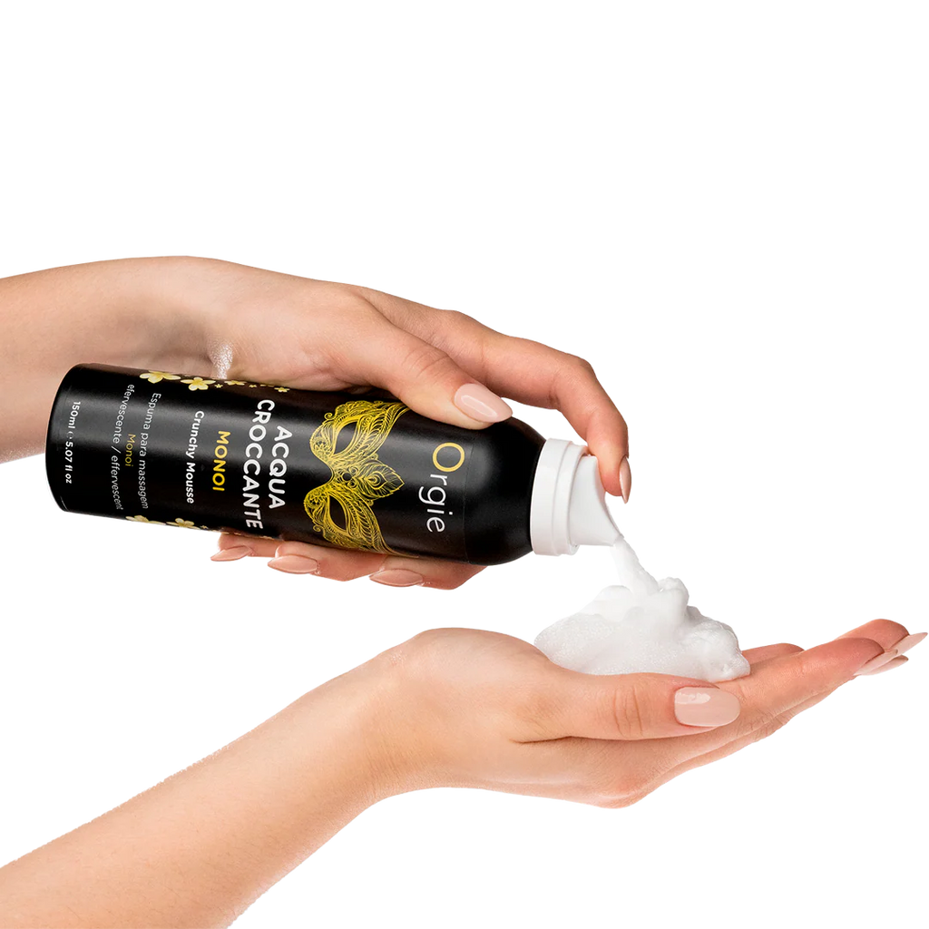 Orgie ACQUA CROCCANTE – Krītošs ķermeņa masāžas putu krēms (4 aromāti)