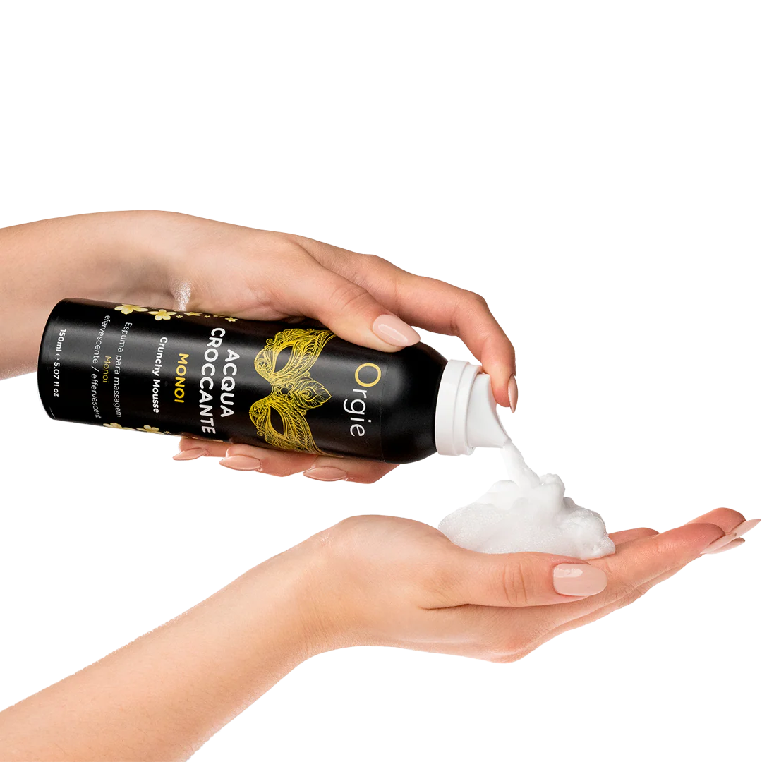 Orgie ACQUA CROCCANTE – Krītošs ķermeņa masāžas putu krēms (4 aromāti)