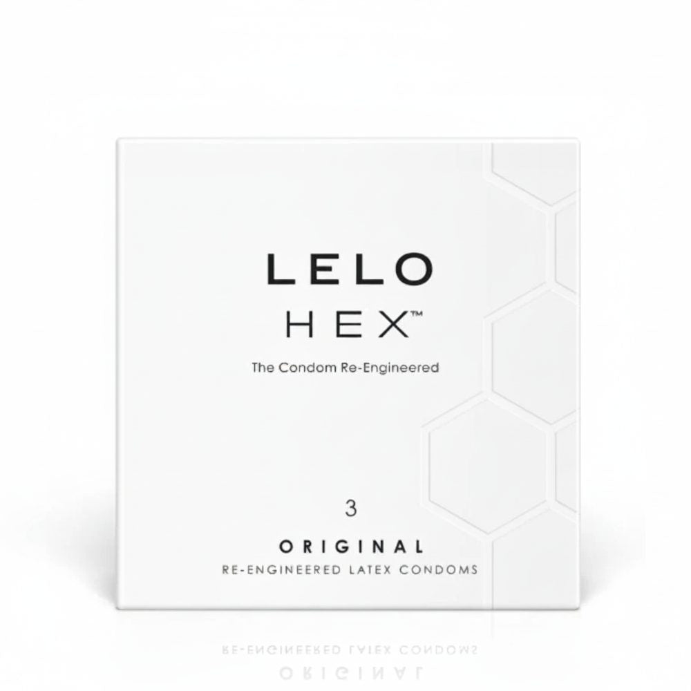 LELO | HEX – Re-Engineered Latex Condoms 3 Pack