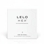LELO | HEX – Re-Engineered Latex Condoms 3 Pack