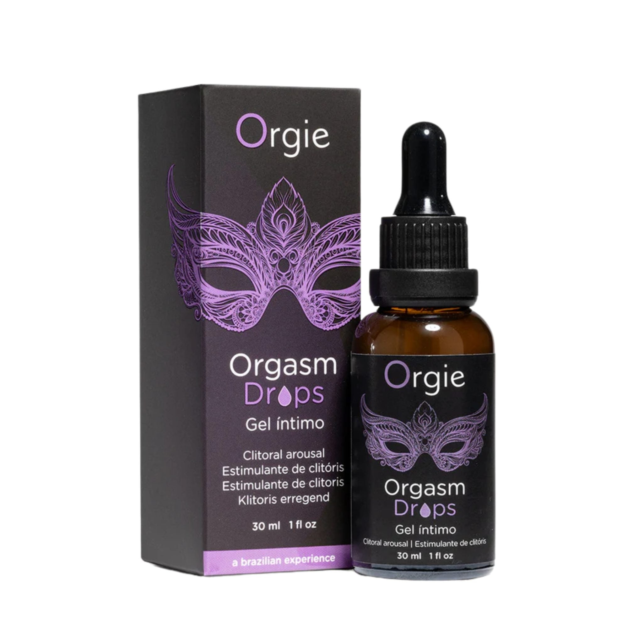 ORGIE | Orgasm Drops Clitoral Arousal – Clove Gel – Tested – 30 ml