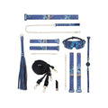 OUCH! | Florence Collection – 8-Piece BDSM Kit with Handbag – Blue