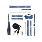 OUCH! | Florence Collection – 8-Piece BDSM Kit with Handbag – Blue