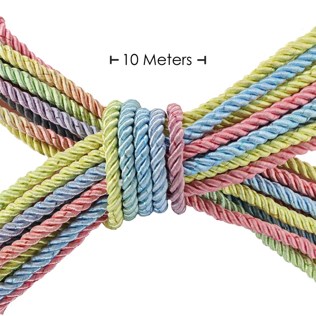 OUCH! | Polyester Bondage Rope – Japanese-Inspired Shibari Rope – 10 m / 32.8 ft – 8 Colours