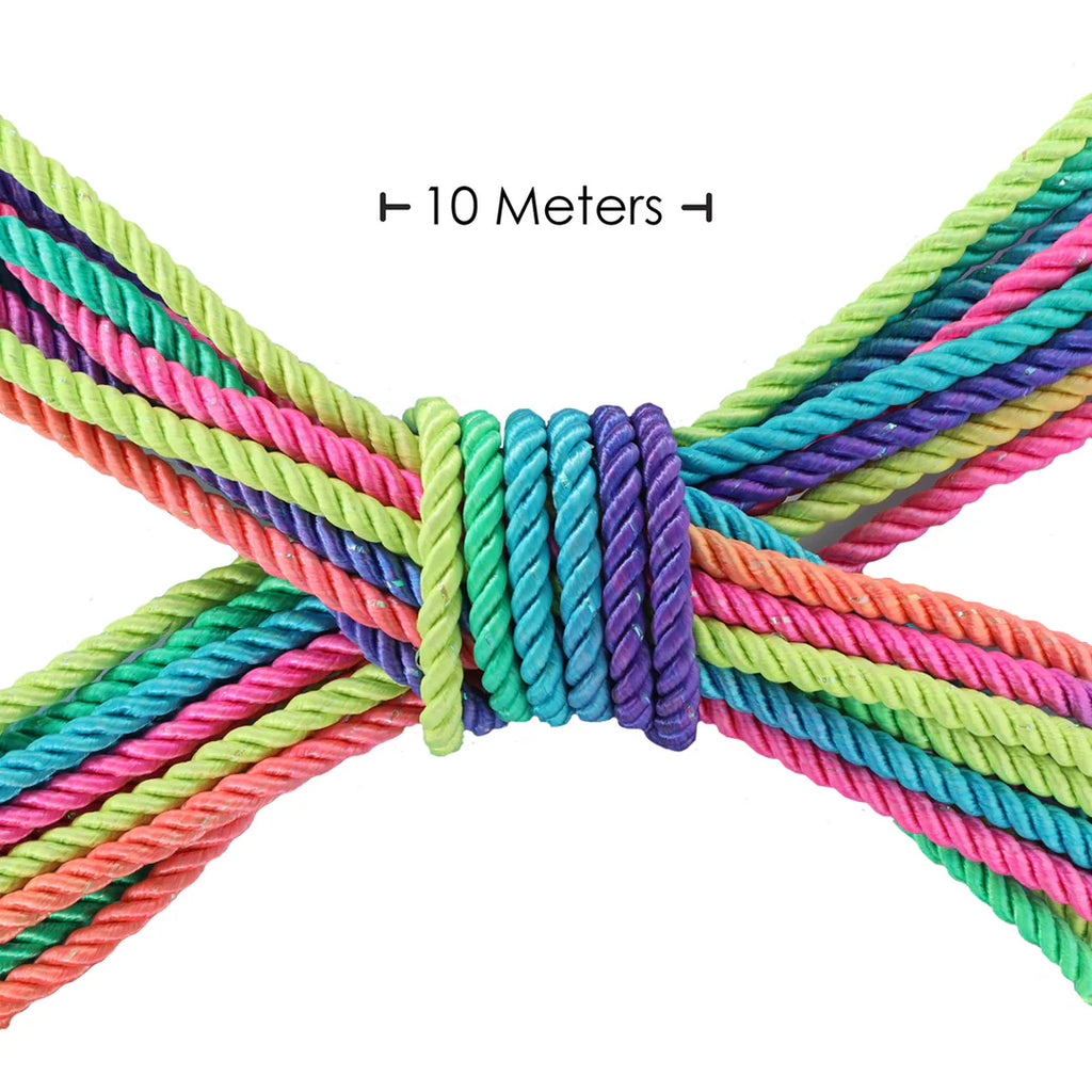 OUCH! | Polyester Bondage Rope – Japanese-Inspired Shibari Rope – 10 m / 32.8 ft – 8 Colours