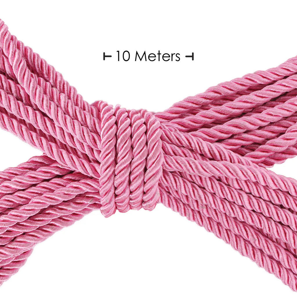 OUCH! | Polyester Bondage Rope – Japanese-Inspired Shibari Rope – 10 m / 32.8 ft – 8 Colours
