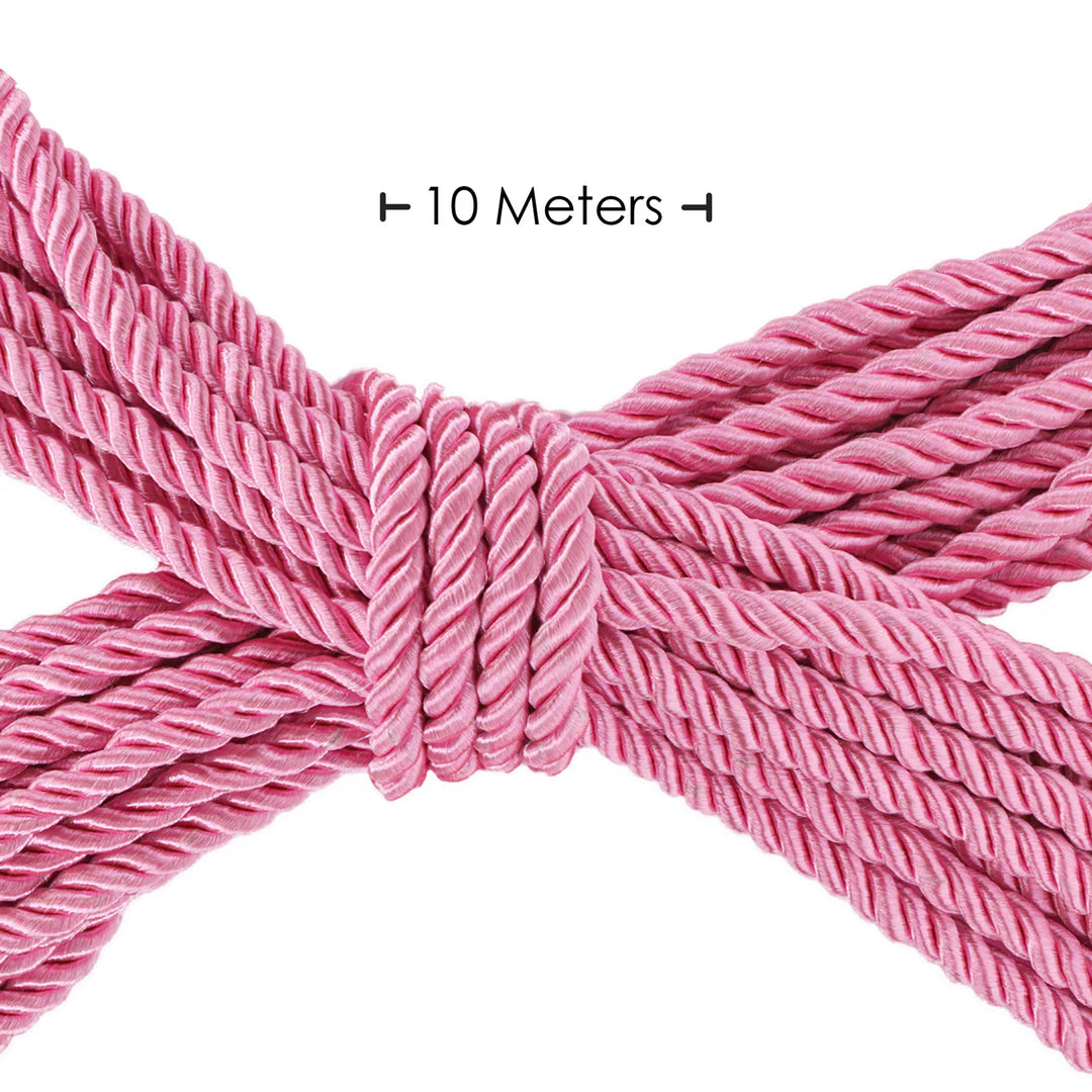 OUCH! | Polyester Bondage Rope – Japanese-Inspired Shibari Rope – 10 m / 32.8 ft – 8 Colours