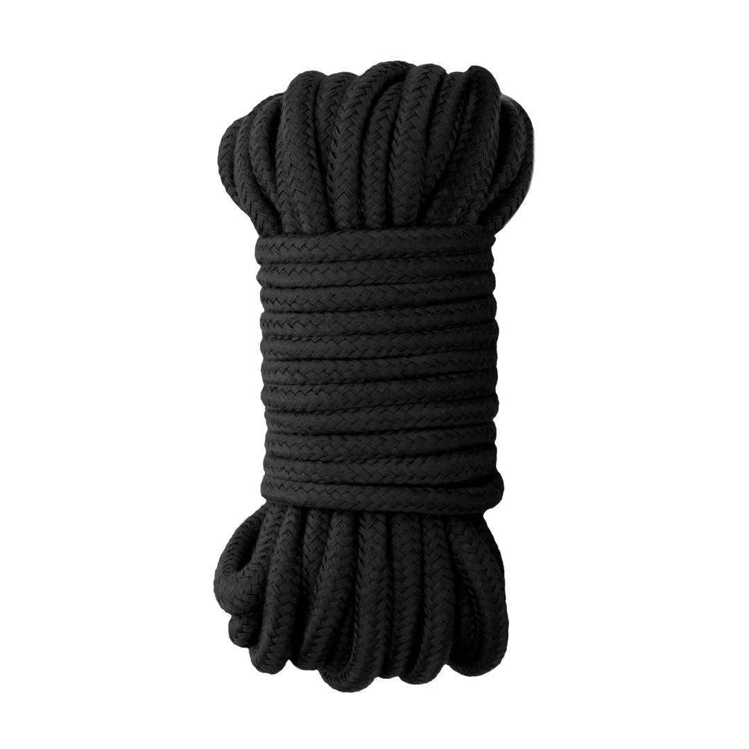 OUCH! | Japanese Bondage Rope – Silky Shibari Rope – 10 m / 32.8 ft – Black / Red / Purple
