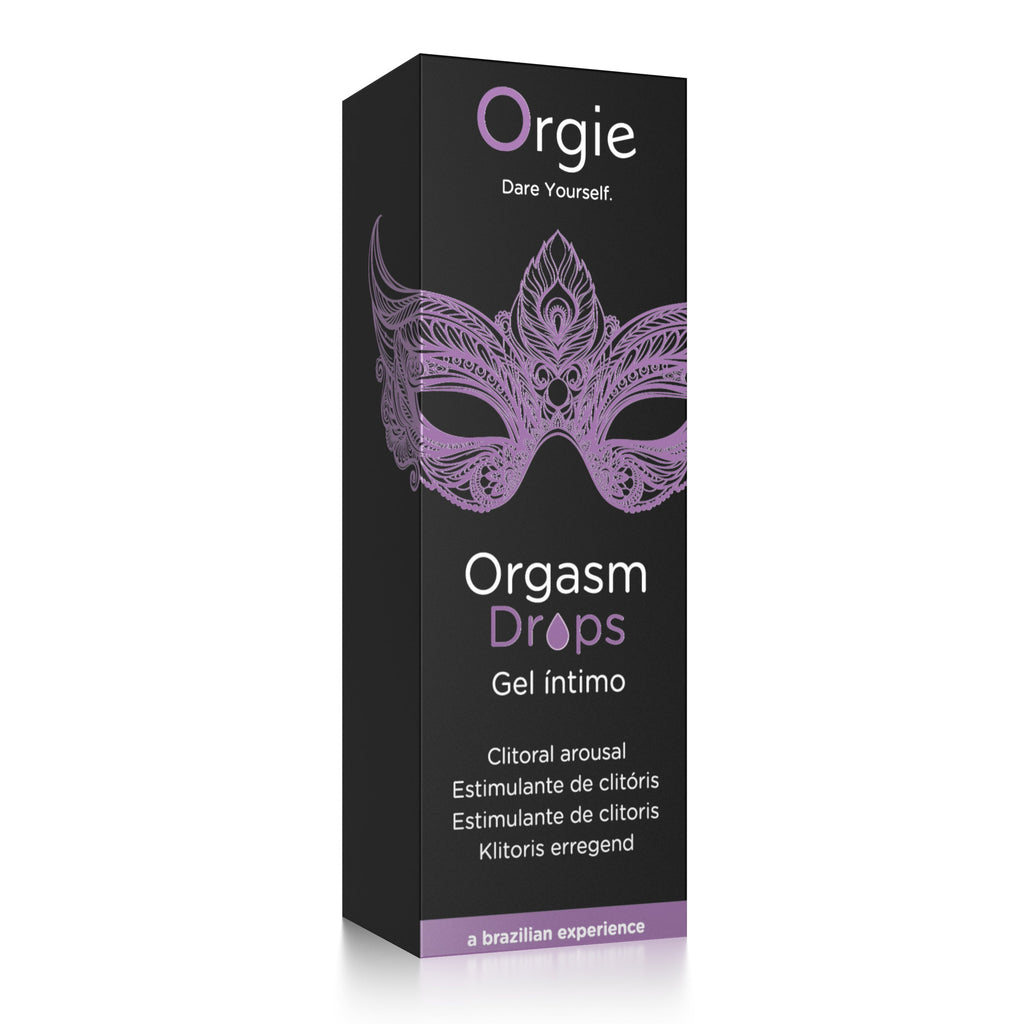 ORGIE | Orgasm Drops Clitoral Arousal – Clove Gel – Tested – 30 ml