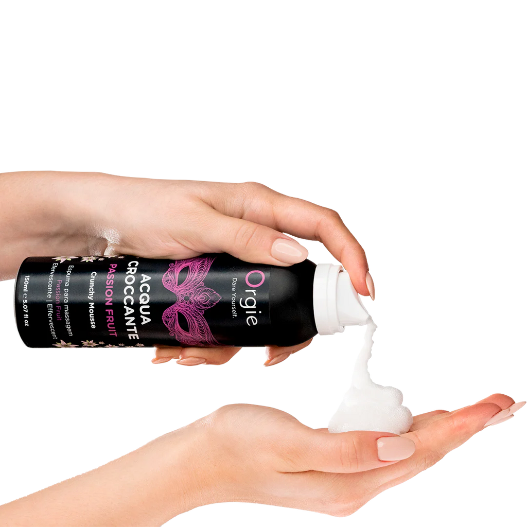 Orgie ACQUA CROCCANTE – Krītošs ķermeņa masāžas putu krēms (4 aromāti)