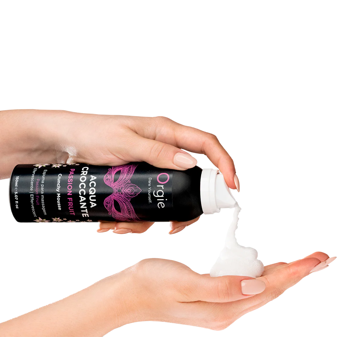 Orgie ACQUA CROCCANTE – Krītošs ķermeņa masāžas putu krēms (4 aromāti)
