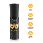 ORGIE | Pearls Lust Massage Kit – Silk Glove Silicone & Pearl Necklace 30 ml
