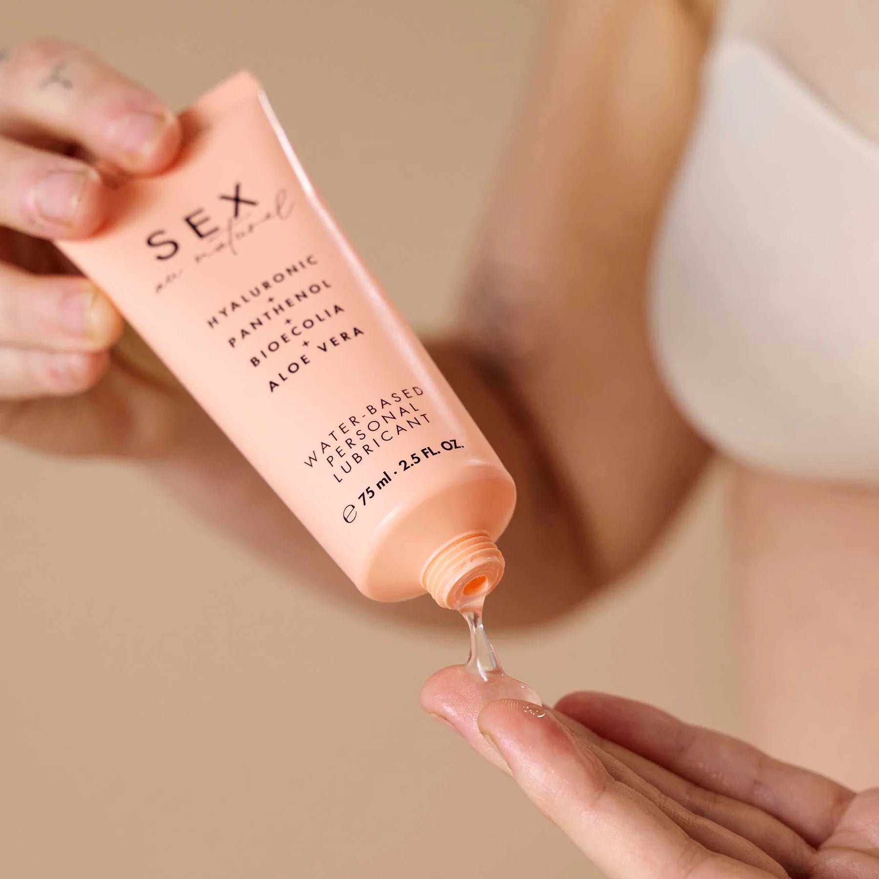 Bijoux Indiscrets | Puhdas Liuku – Vesipohjainen intiimi liukuvoide 75 ml