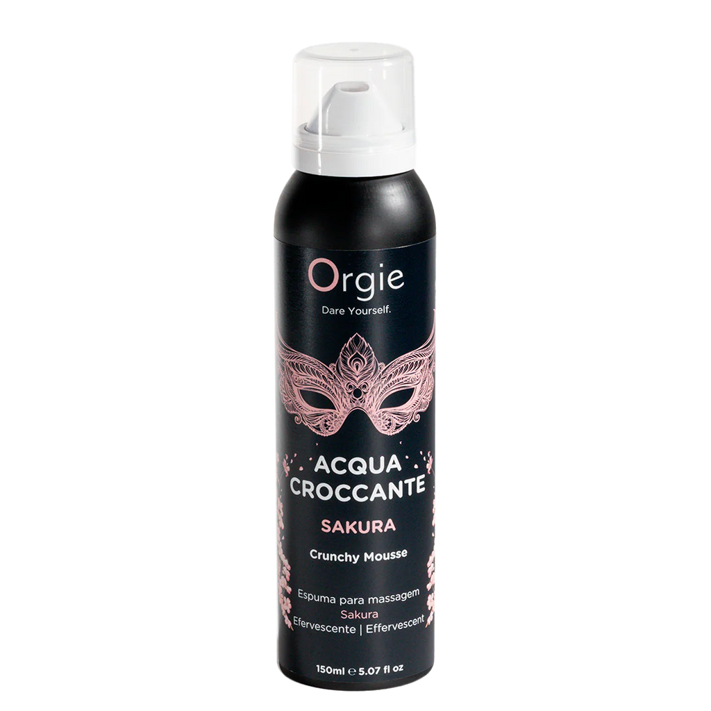 Orgie ACQUA CROCCANTE – Krītošs ķermeņa masāžas putu krēms (4 aromāti)